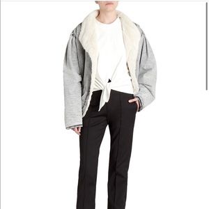 Isabel Marant Shearling & Denim Jacket Size 34 (US 00) NWT
